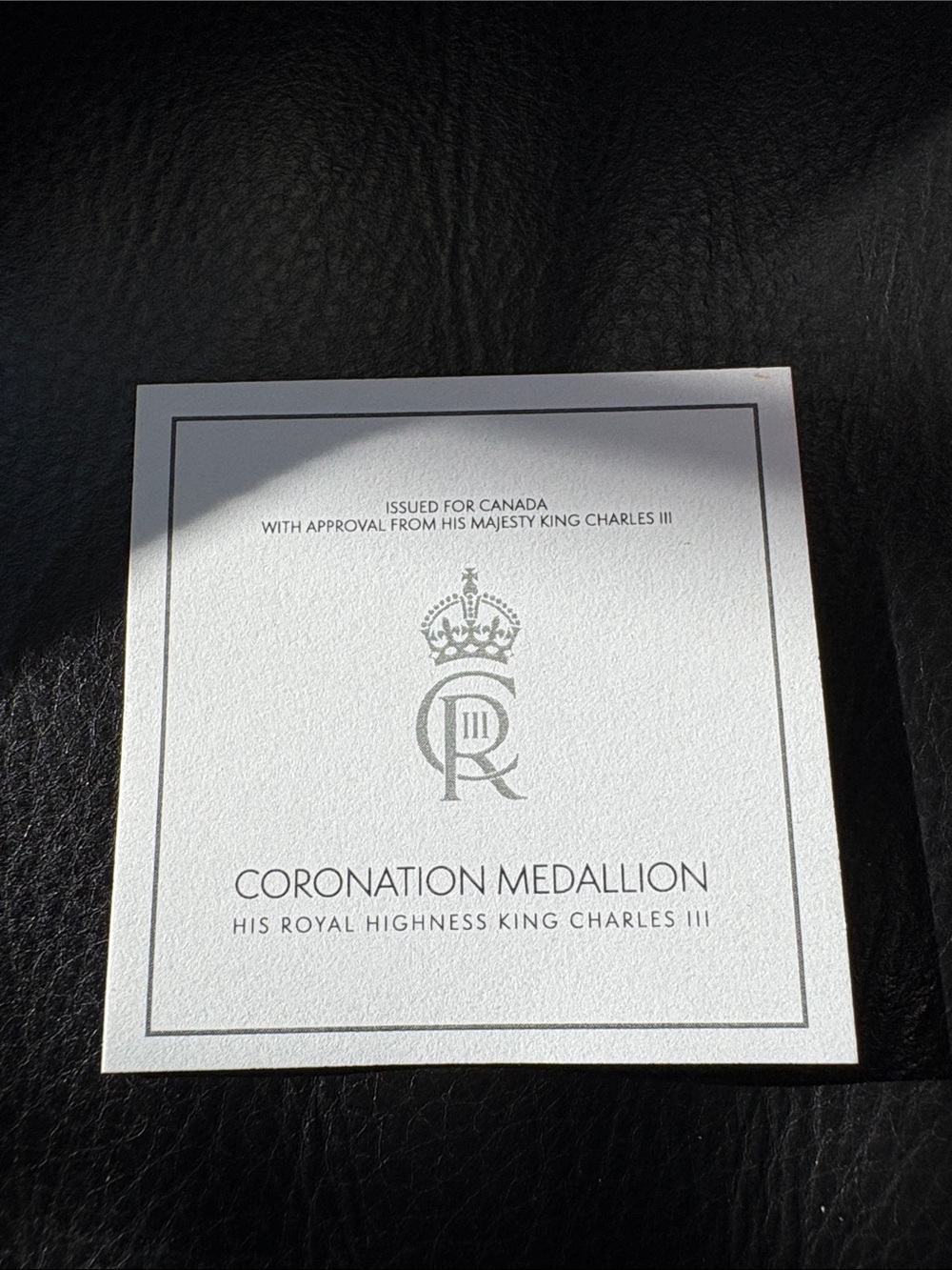 Coronation Medallion His Royal Highness King Charles 111 In Presentation Box - Picture 6 of 12